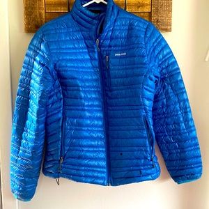 Women’s Patagonia down jacket.